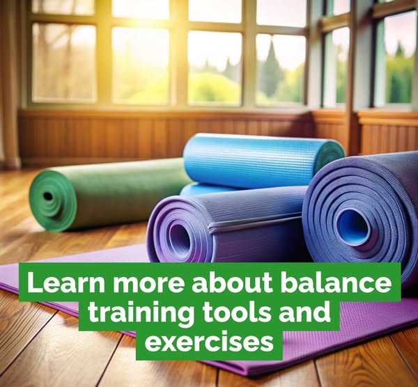 Learn more about balance training tools and exercises