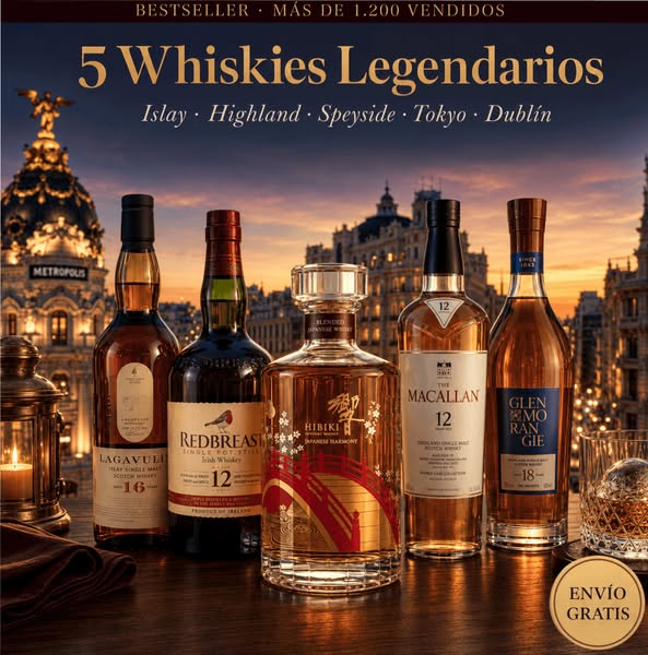 5 Whiskies Legendarios · €79
