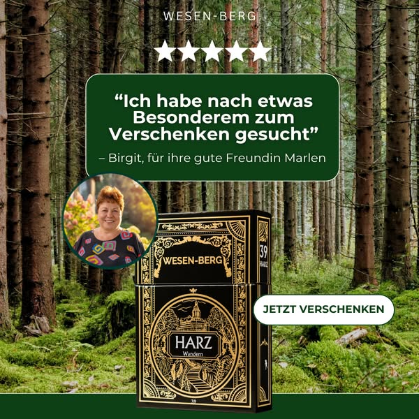 Wesenbergkarten Harz – 39 Wanderungen
