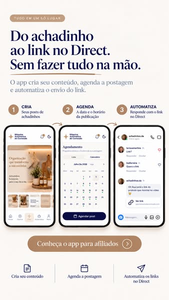 Seu achadinho vira post.