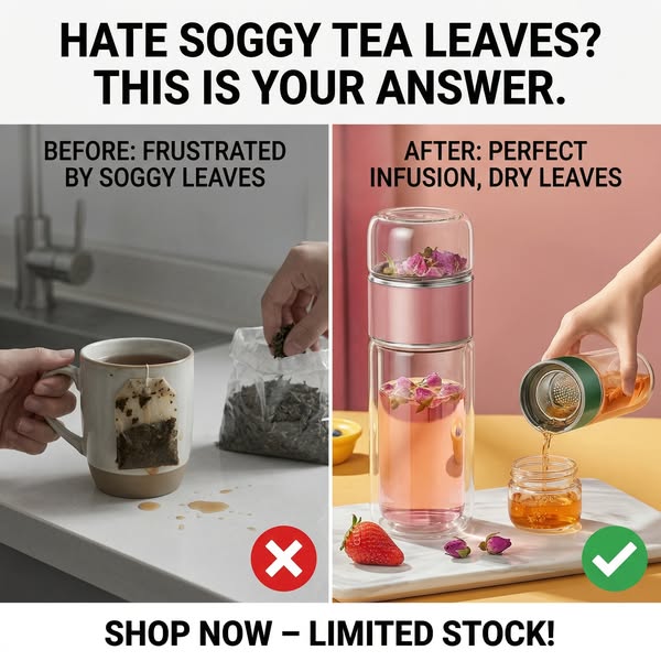Fresh tea all day.