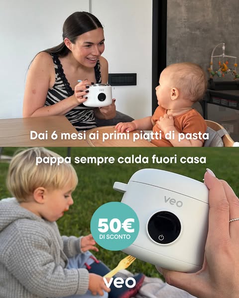 Pappa pronta sempre, ovunque tu sia