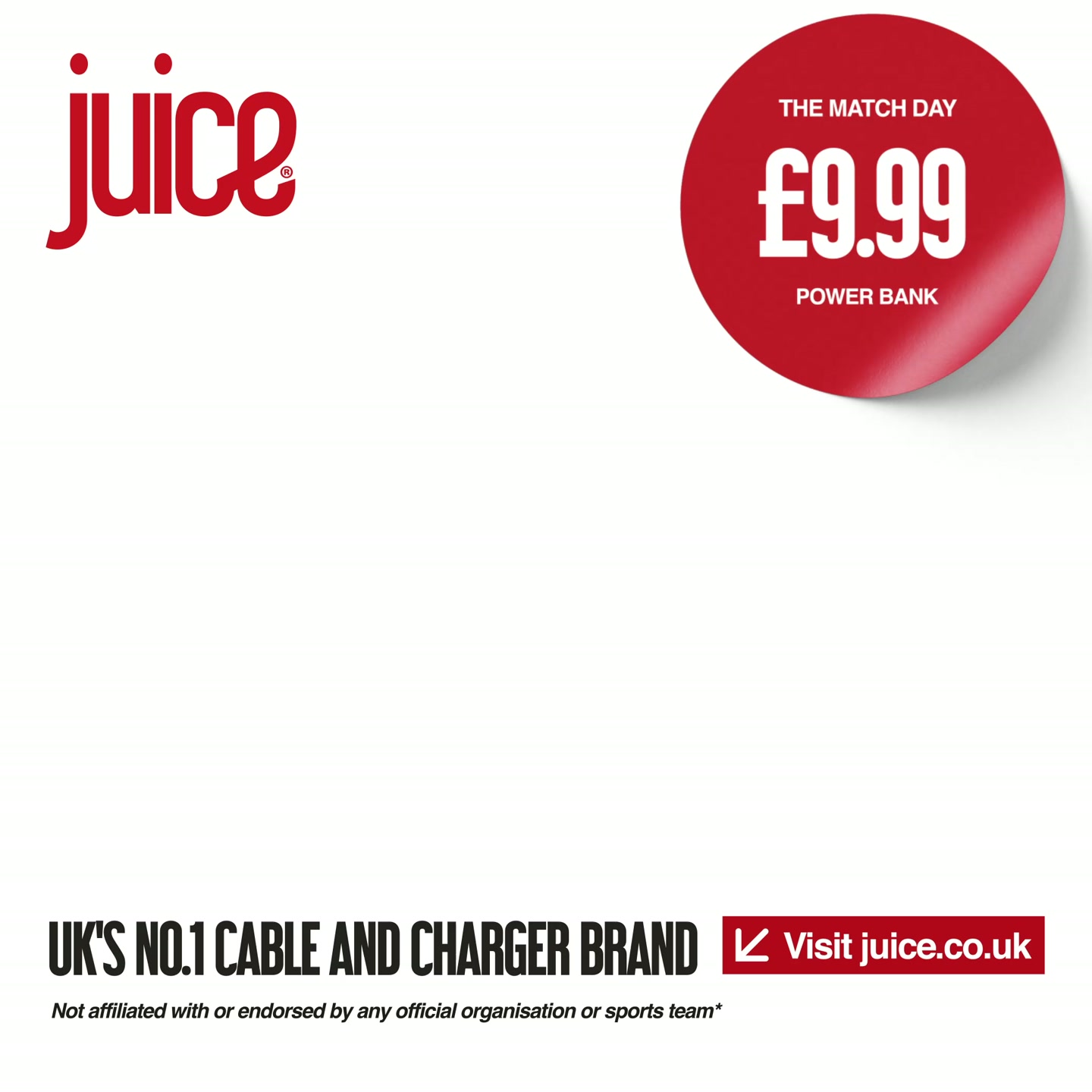 Match Day Power Bank £9.99