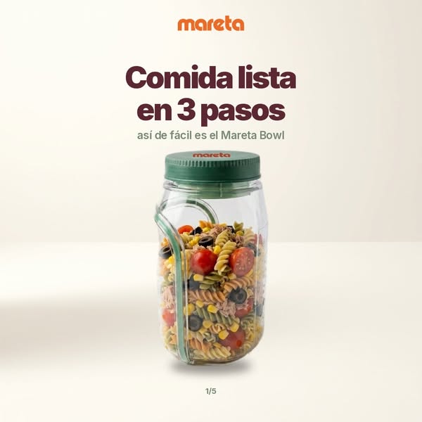 Comida Lista en 3 Pasos