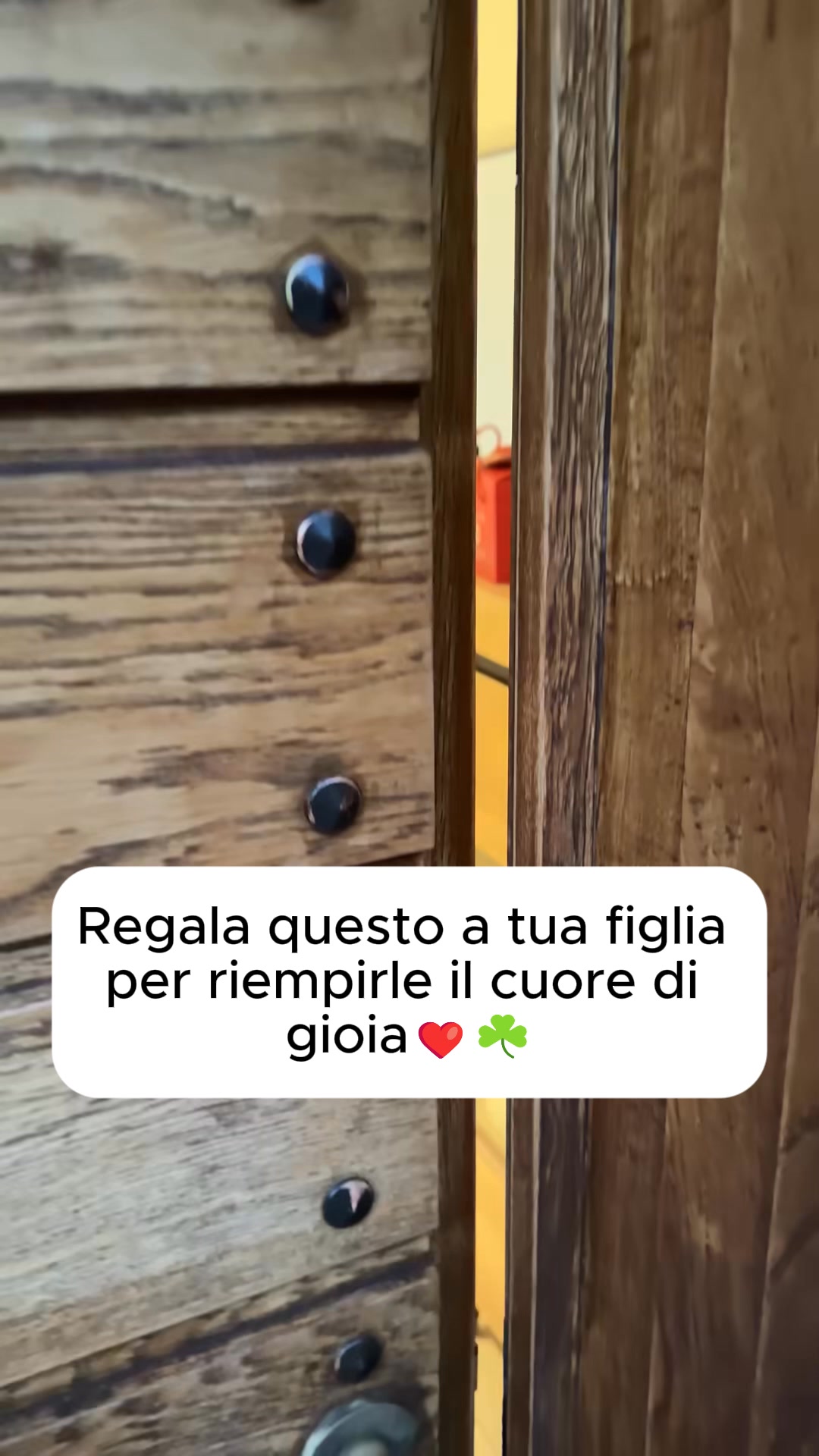 Questo ha fatto piangere mia figlia