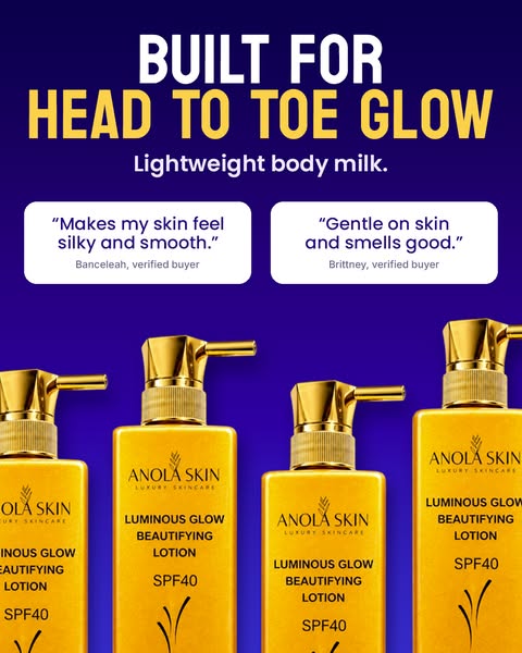 Luxury body care essentials