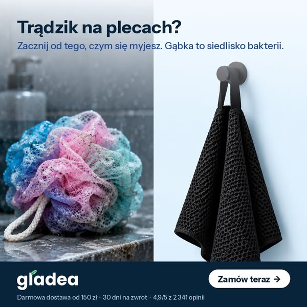 Koniec z trądzikiem na plecach