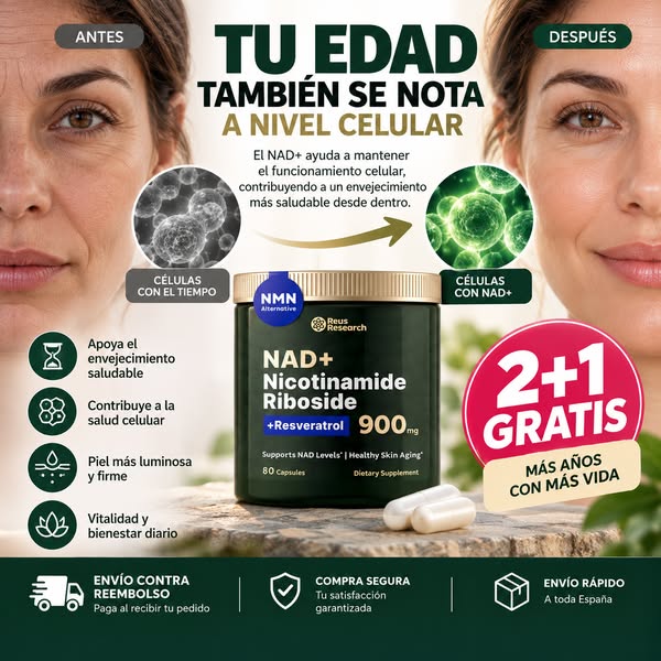 NAD+ Premium · 2+1 GRATIS