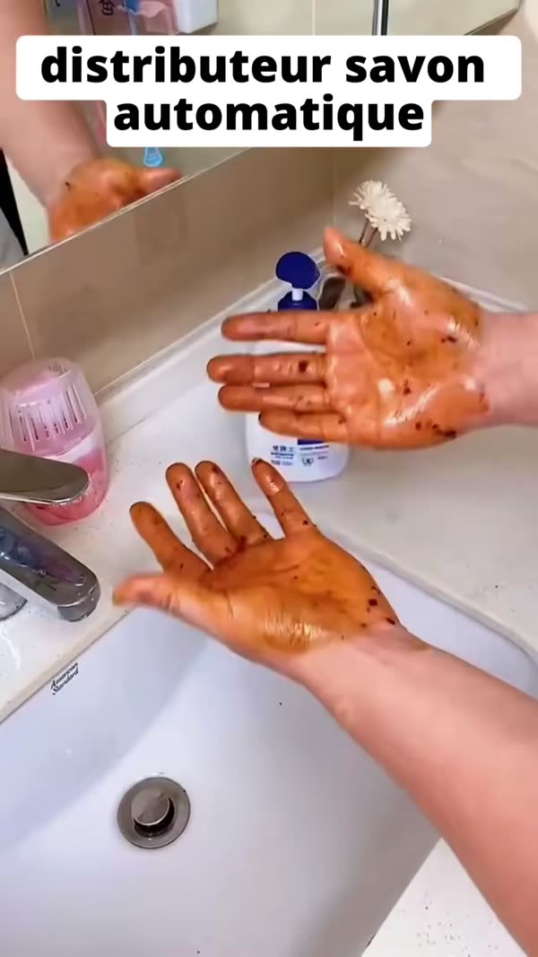 Et si votre savon se donnait tout seul ?