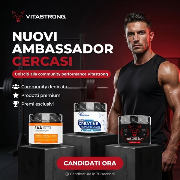 Diventa Ambassador Vitastrong