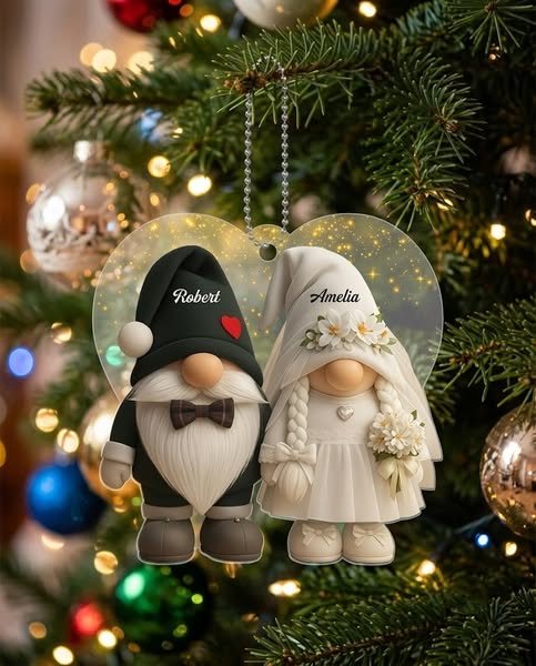 First Christmas as Mr & Mrs Personalize Your Ornament