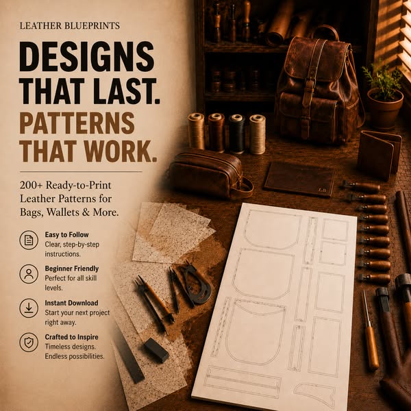 GET 200+ LEATHER PATTERNS