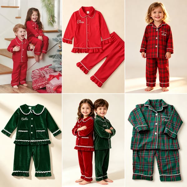 CHristmas Customized Outfits For Kids