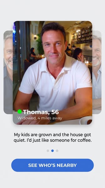 Over 50 and ready to meet someone real?