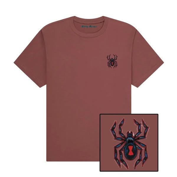 Spider Embroidered T-shirt is now £16.99 instead of £21.99