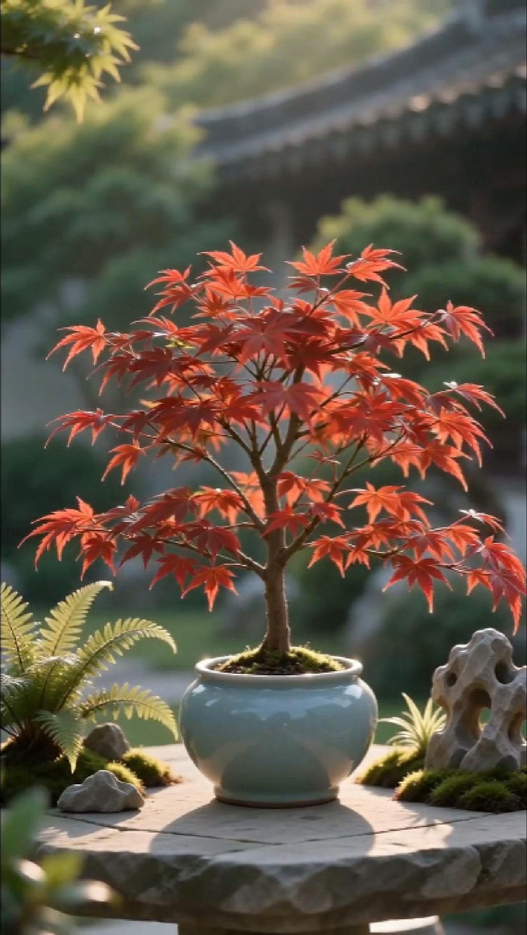 Red Dancer Japanese Maple Cuttings — Elegant Red Foliage