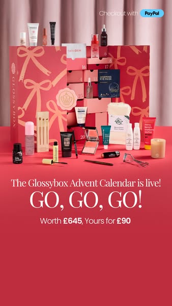 GLOSSYBOX Advent: NOW LIVE