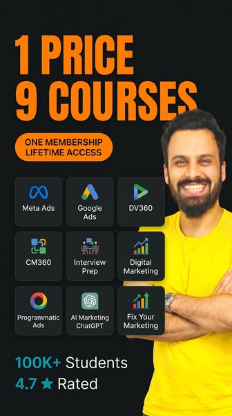 9 Premium Marketing Courses for the Price of 1!