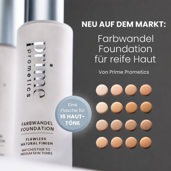 Color-Changing Foundation für Haut ab 50