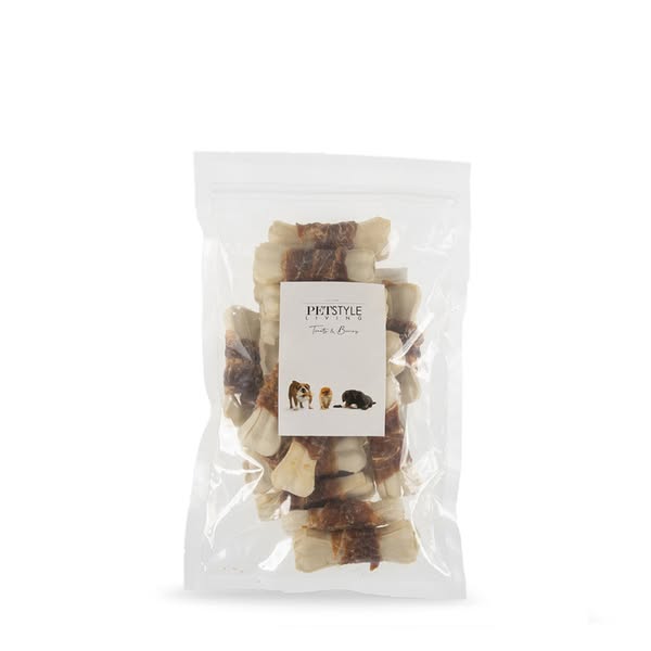 Petstyle Living - Geperste Botten met Eend 7.5cm - 20 Stuks