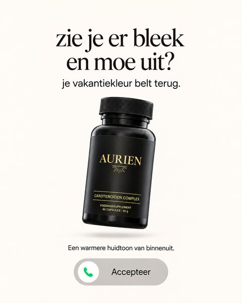 Een warmere, aantrekkelijkere huidtoon.