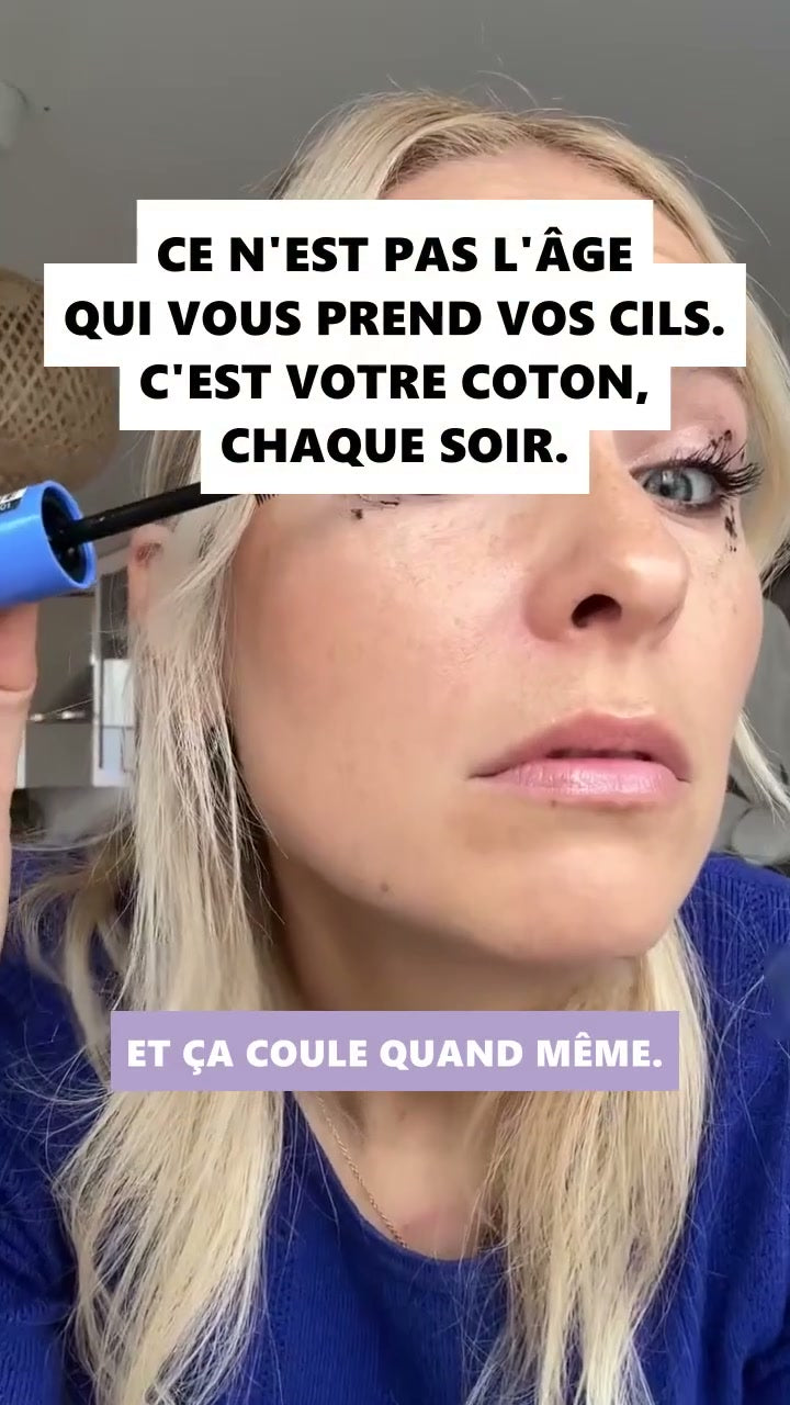 Le waterproof vous coûte des cils chaque soir