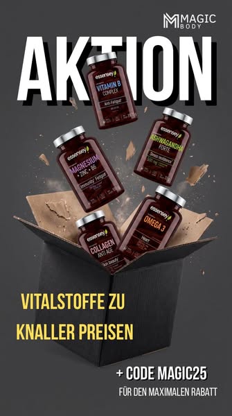 Jetzt Rabatt mit MAGIC25 sichern