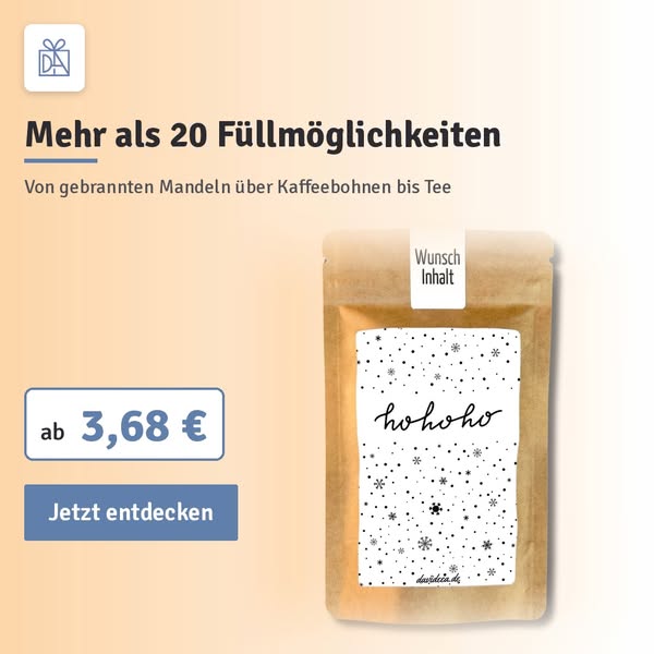 Mehr als 20 Füllungen