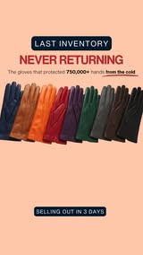 Luxury Italian Gloves | Summer Sale