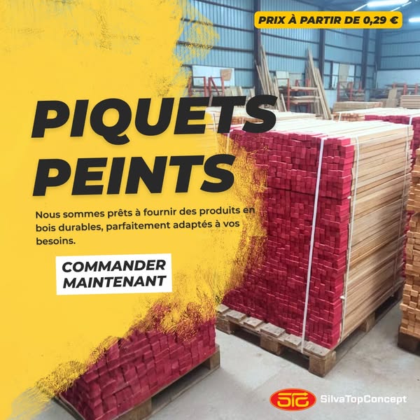 Piquetage conforme : visibilité maximale sur vos chantiers