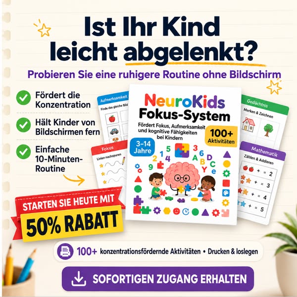Konzentration kann man trainieren