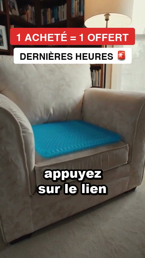 Dites adieu à la douleur assise