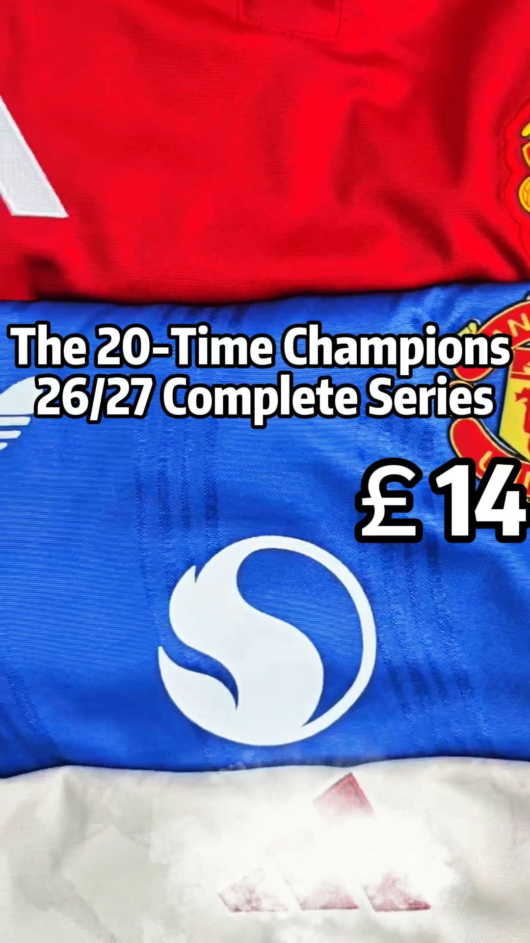THE MANCUNIAN TRIO – £41 FULL SET