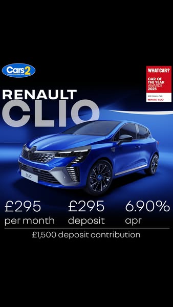 PCP: Renault Clio Techno Esprit Alpine £295 Per Month | Cars2 Yorkshire