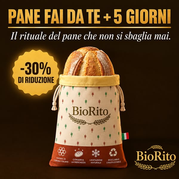 30% sul sacchetto BioRito