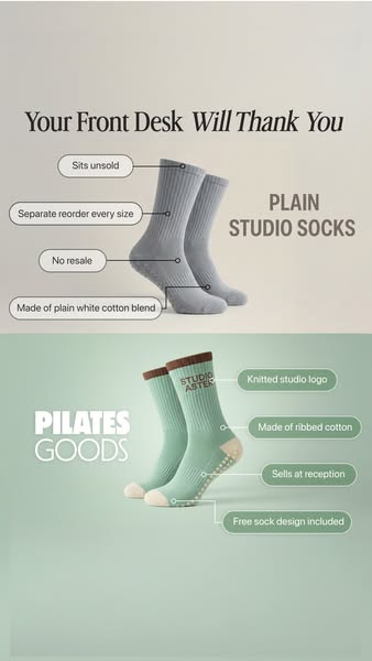 Get your free grip sock design. No order needed.
