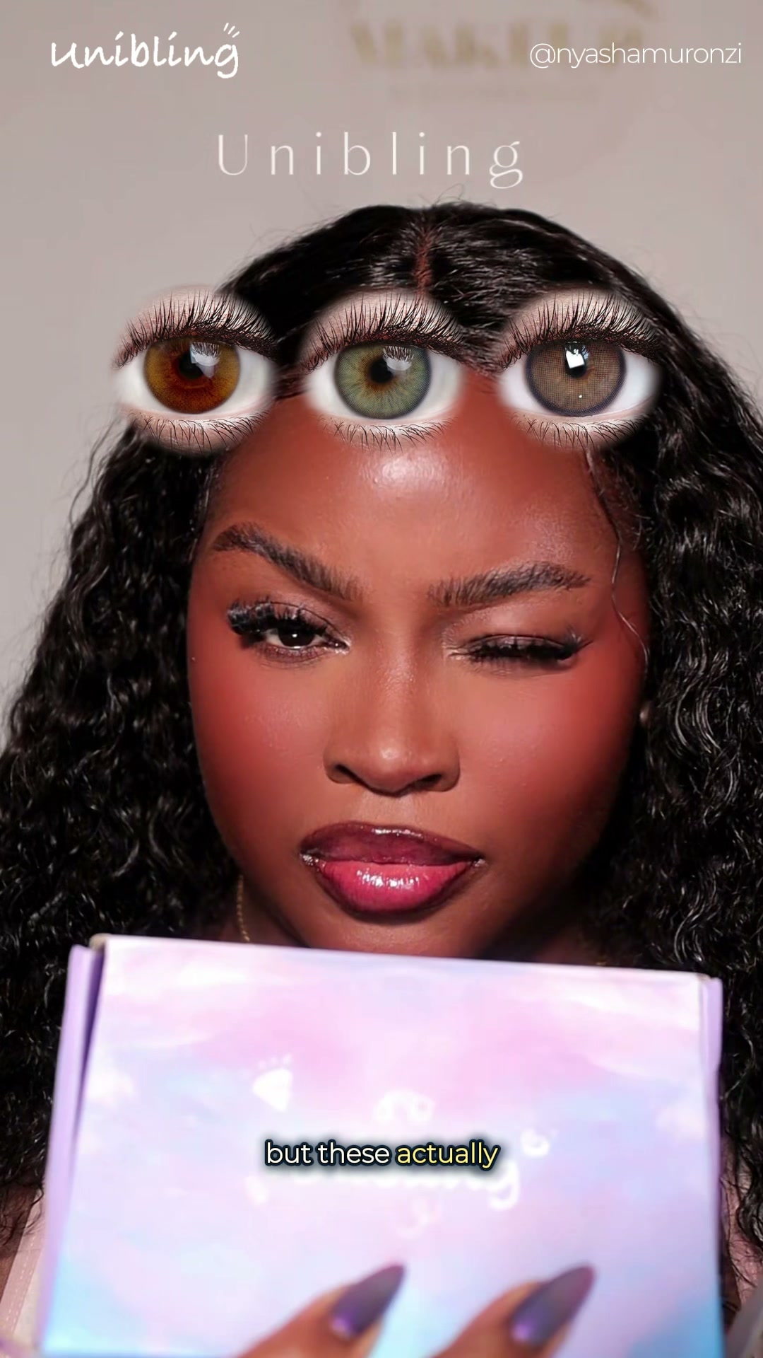 Unibling Colored Contacts