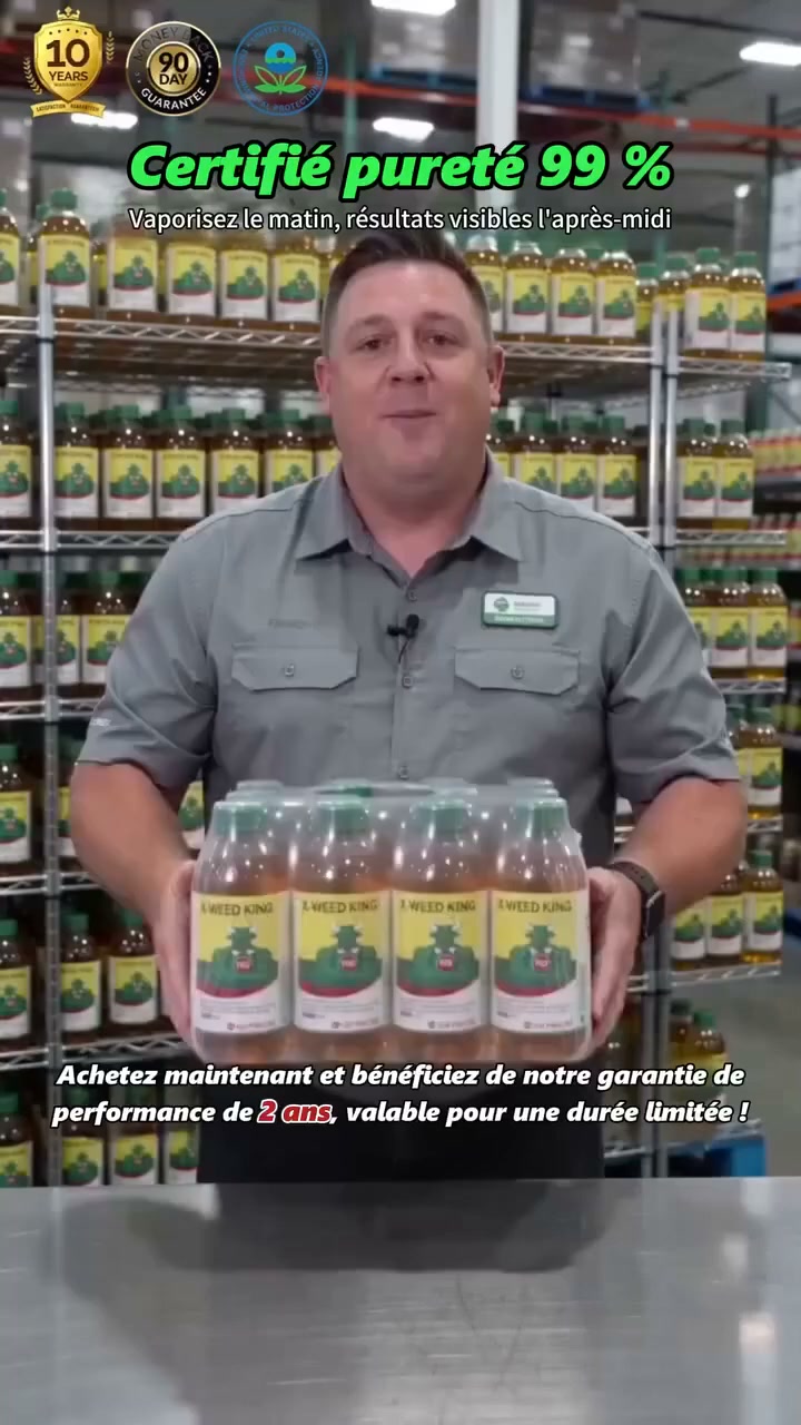 Adieu les mauvaises herbes pour 5 ans !