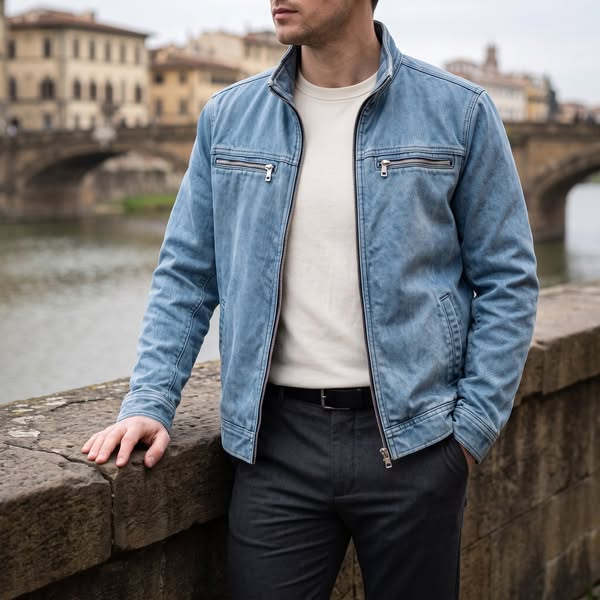 Valmont Vintage Navy Field Jacket - Cross & Crown