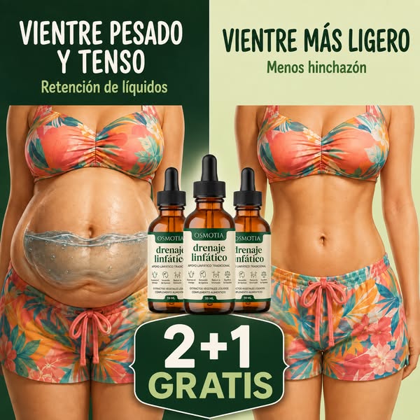 Hinchazón, pesadez… tu cuerpo merece algo mejor.