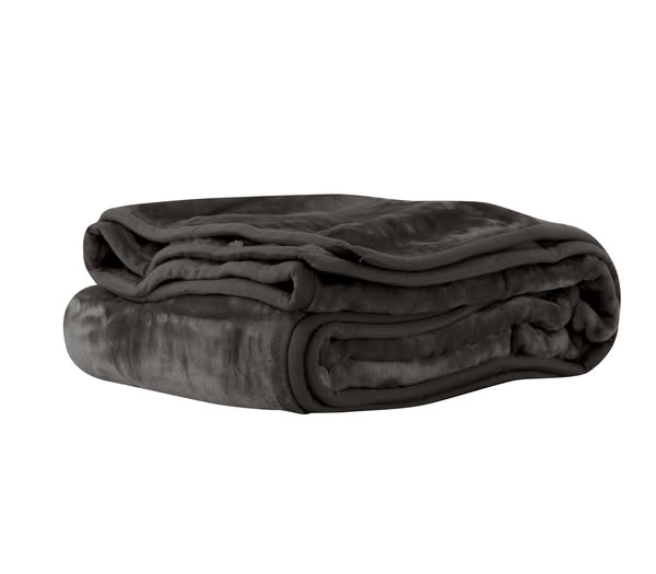 Κουβέρτα υπέρδιπλη nef-nef homeware loft-22 220x240 dark grey