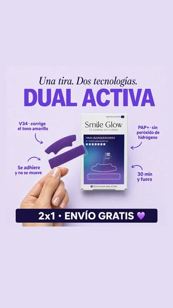 2x1 Tiras Blanqueadoras