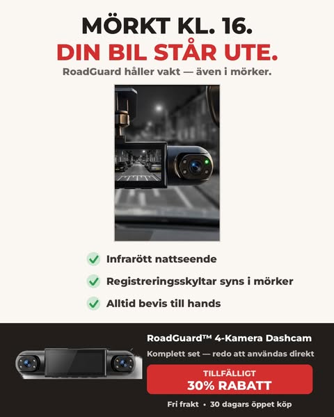 Aldrig mer »ditt ord mot deras« — 50% rabatt