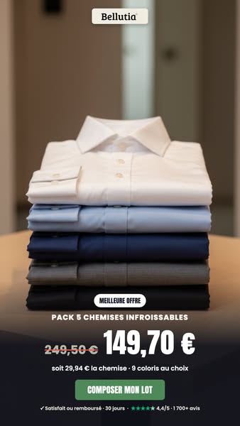 2 Achetées = 1 Offerte !