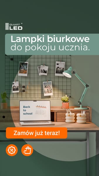 Oświetlenie do pokoju ucznia