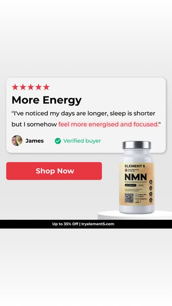 More energy in 6 weeks than I've had in 10 years