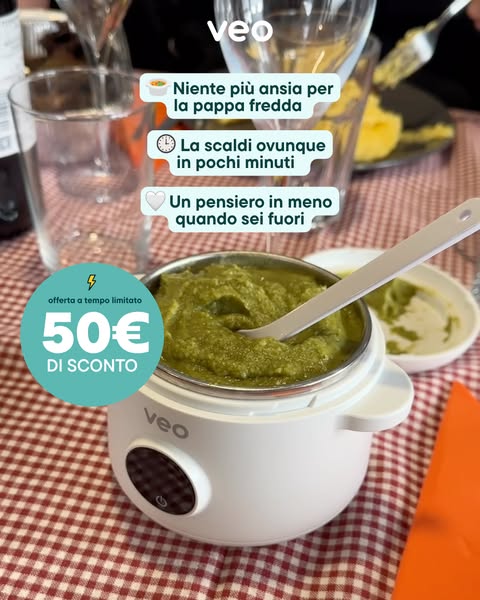 Pappa pronta sempre, ovunque tu sia