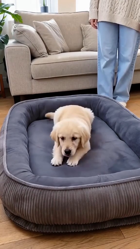 LIMITED-TIME 52% OFF! All‑Season Ergonomic Comfort Pet Bed – Snug, Breathable, Cozy