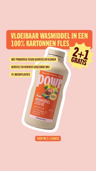 Zelfde routine. Andere fles.