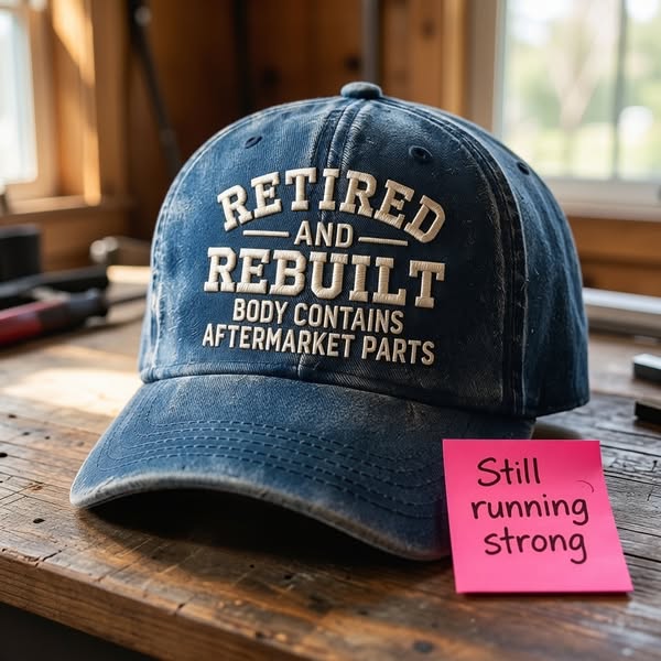 Retired And Rebuilt Body Contains Aftermarket Parts Embroidery Cap